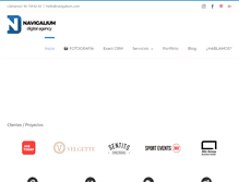Tablet Screenshot of navigalium.com